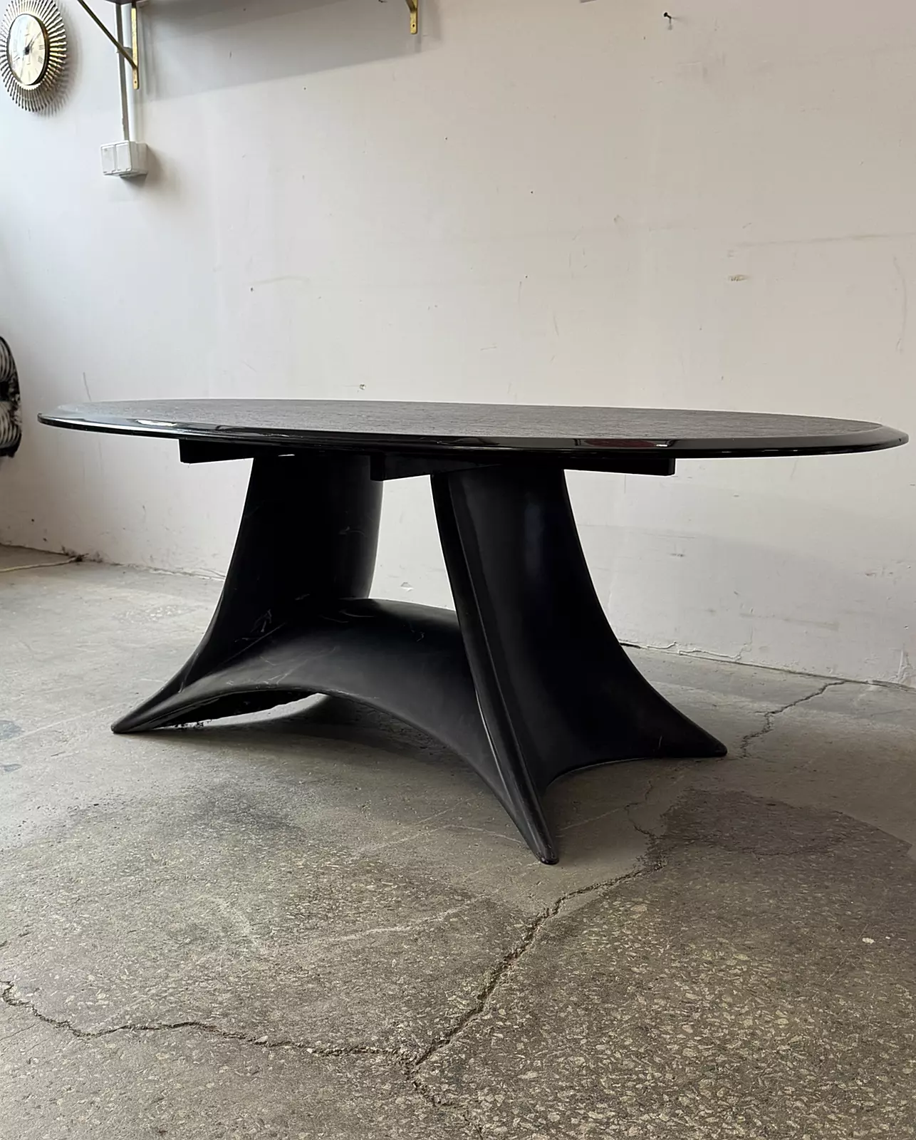 Vintage conglomerate coffee table