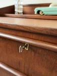Writing desk with drawers, Denmark, 1960s/70s