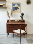 Writing desk with drawers, Denmark, 1960s/70s