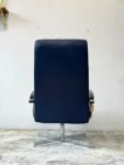 Vintage reclining swivel armchair, Bolia, Denmark, 1970s