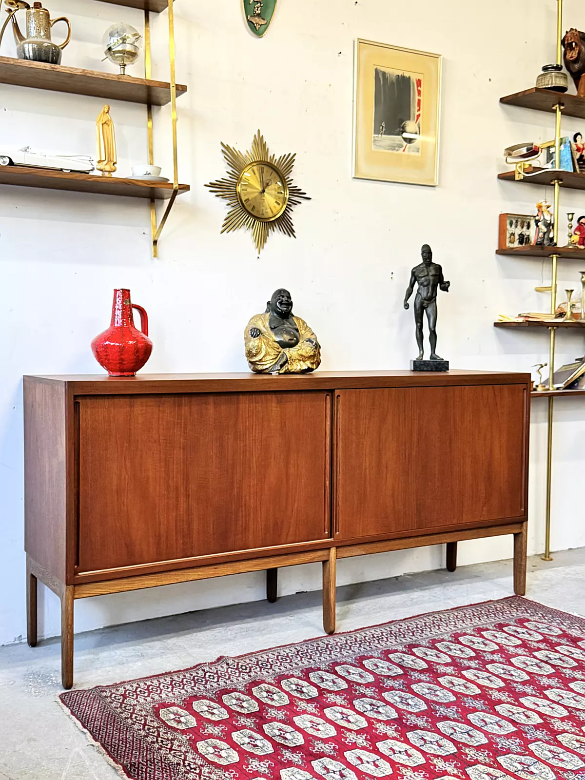 Vintage lowboard, Denmark, 1960s/70s